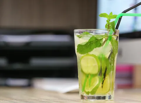 Erfrischender Drink